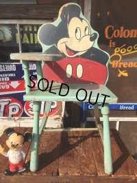 Vintage Disney Mickey Mouse Kids Desk Chair (AL0996)