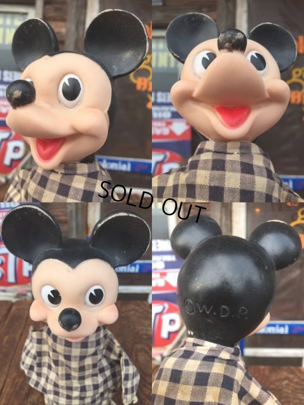 画像3: Vintage Gund Disney Mickey Mouse  Puppet Doll (AL0993)