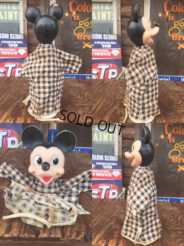 画像2: Vintage Gund Disney Mickey Mouse  Puppet Doll (AL0993)