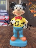 Vintage Gund Disney Mickey Mouse Plastic Toy (AL0990)