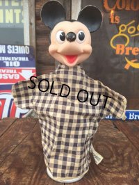 Vintage Gund Disney Mickey Mouse  Puppet Doll (AL0993)
