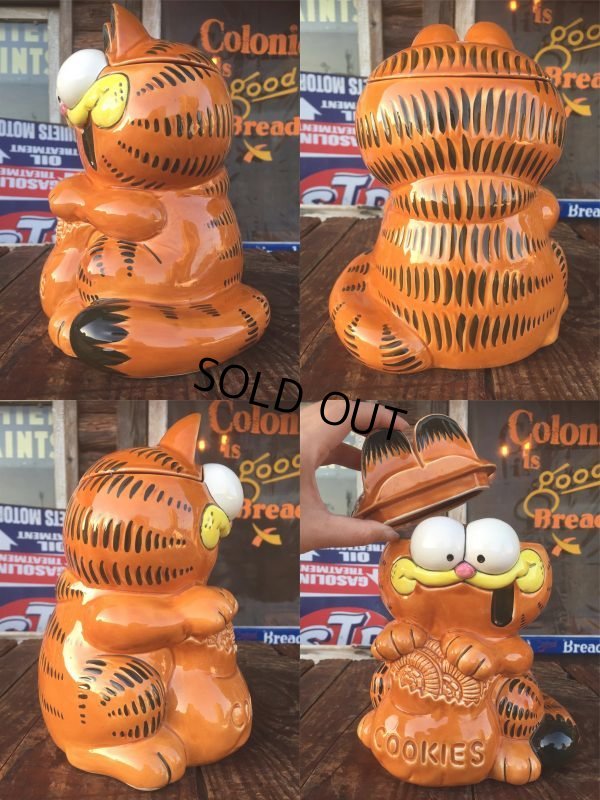 画像2: Vintage Enesco Garfield Cookie Jar (AL1672)