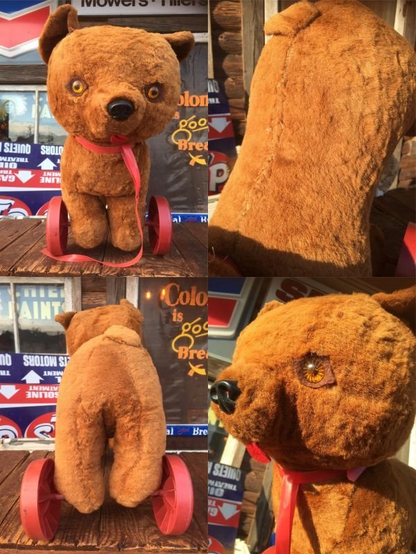 画像2: Vintage Ride on Toys Knickerbocker Bear (AL2040)