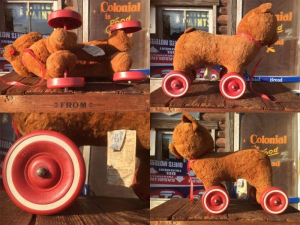 画像3: Vintage Ride on Toys Knickerbocker Bear (AL2040)