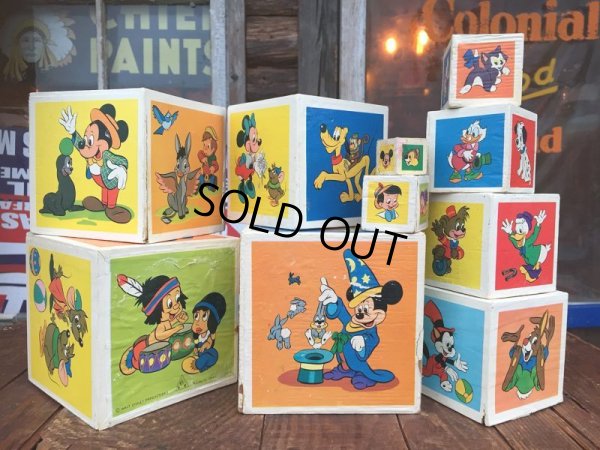 画像1: Vintage Disney Blocks (AL2126)