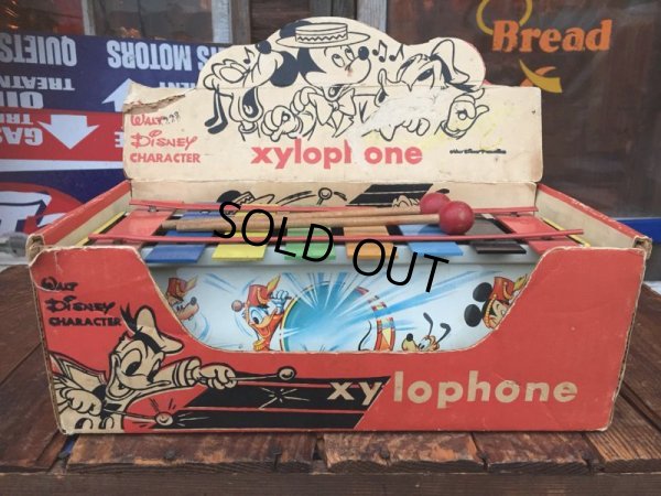 画像1: 60s Vintage Disney Xylophone (AL2125)