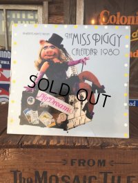 Vintage Muppets Miss Piggy calendar 1980 (AL2311) 