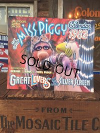 Vintage Muppets Miss Piggy calendar 1982 (AL2312) 