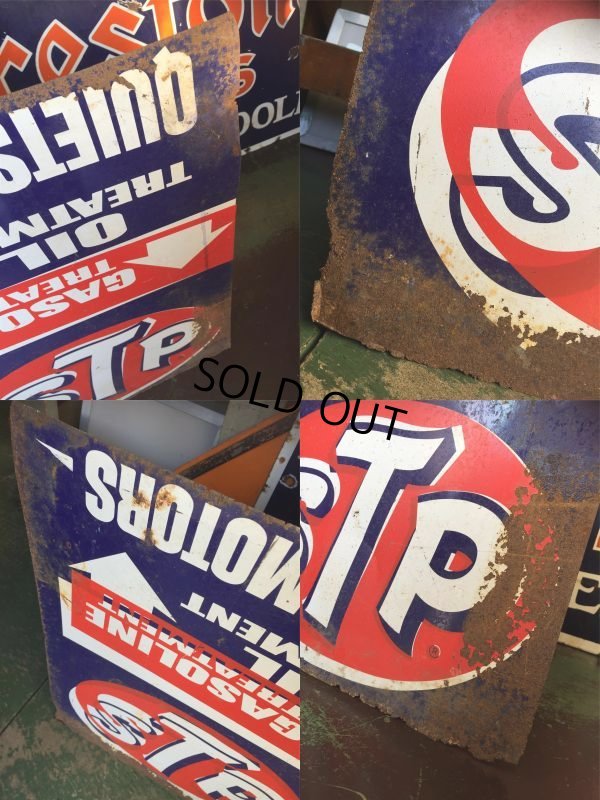 画像2: SALE Vintage STP Metal Sign (AL2129)