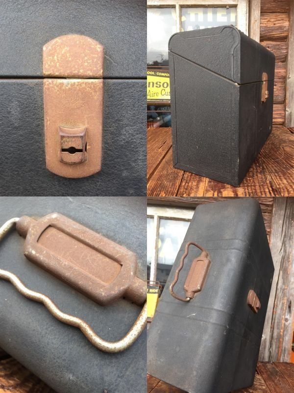 画像3: Vintage Climax Metal Case Tool File Tackle Box (AL3096)