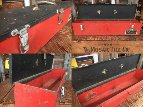 画像3: Vintage VULCAN Metal Case Tool Box (AL3184)