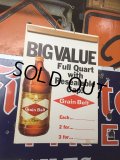 70s Vintage Grain Belt Beer Big Value Advertising Poster Sign (AL3464) 