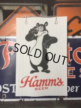 Vintage Hamm's Bear Poster Sign (AL3389)