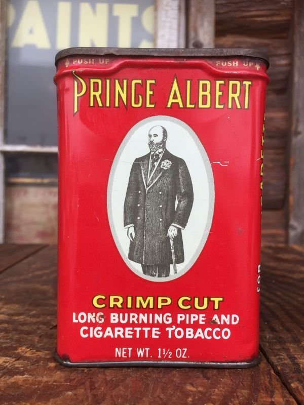 画像3: Vintage Pringe Alnert Cigarette Tobacco Can (AL3314)