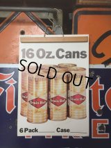 70s Vintage Grain Belt Beer 16OZ Cans Advertising Poster Sign (AL3460) 