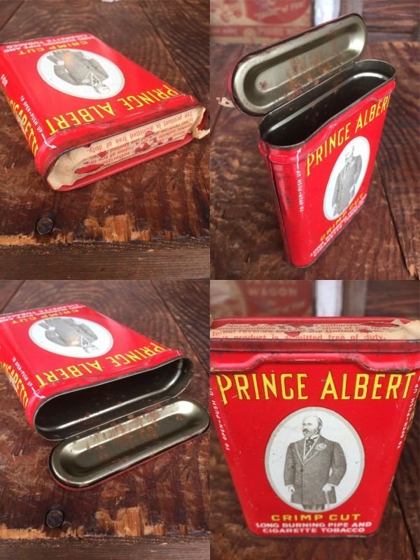 画像5: Vintage Pringe Alnert Cigarette Tobacco Can (AL3313)