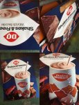 画像2: 60's Vintage Dairy Queen Poster Sign Store Display Shake&Freezes (AL3429) (2)