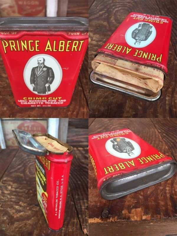 画像5: Vintage Pringe Alnert Cigarette Tobacco Can (AL3314)