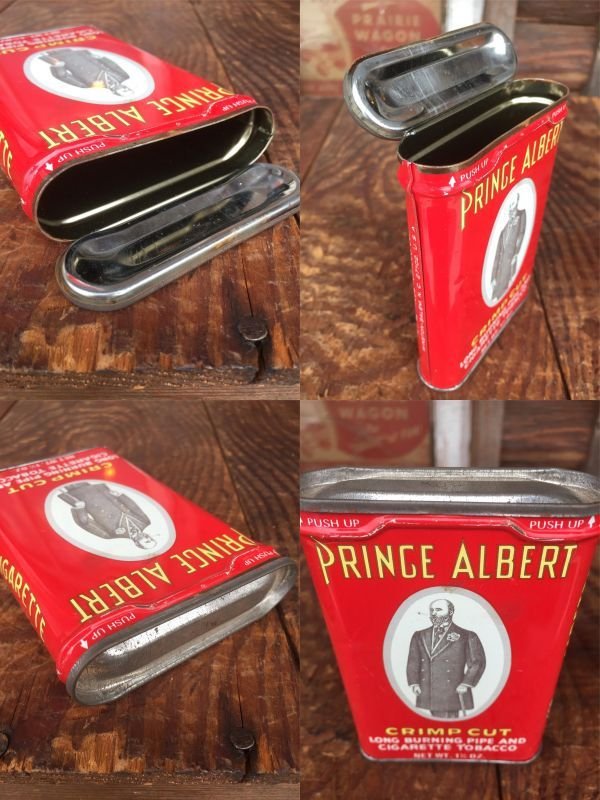 画像5: Vintage Pringe Alnert Cigarette Tobacco Can (AL3312)