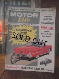 Vintage Motor Life Magazine 1955 (AL3752)