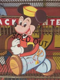 Vintage WDP Cardbord Decoration Mickey Mouse (J010)