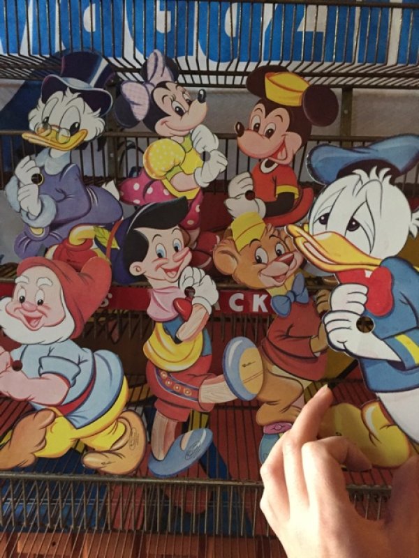 画像5: Vintage WDP Cardbord Decoration Scrooge McDuck (J013)