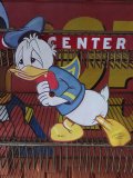 Vintage WDP Cardbord Decoration Donald Duck (J012)