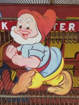 Vintage WDP Cardbord Decoration Happy (J014)