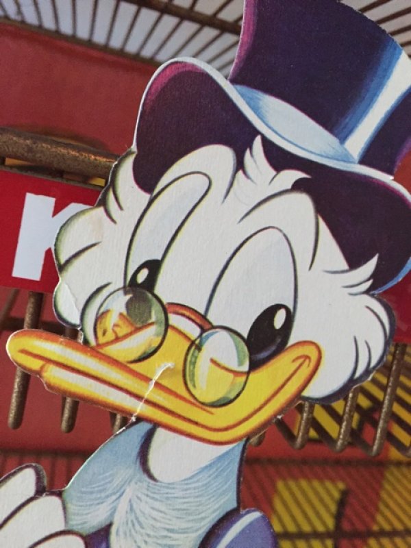 画像3: Vintage WDP Cardbord Decoration Scrooge McDuck (J013)