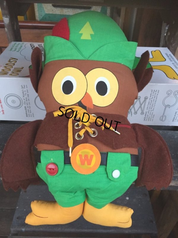 画像7: 70s Vintage Woodsy Owl Pre-school Doll w/box (J019)