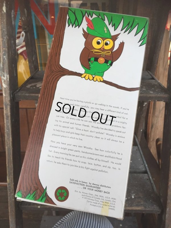画像5: 70s Vintage Woodsy Owl Pre-school Doll w/box (J019)