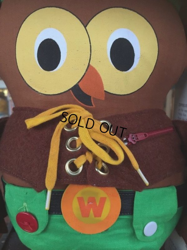 画像4: 70s Vintage Woodsy Owl Pre-school Doll w/box (J019)