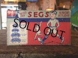 Vintage Peter Pan Segs Shoe Studs (J020)