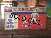 Vintage Peter Pan Segs Shoe Studs (J020)