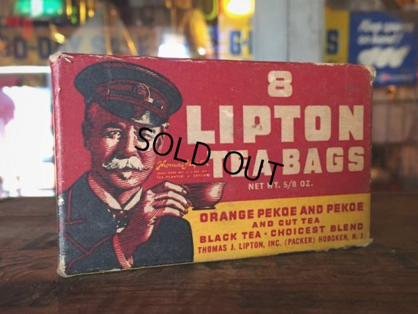 画像3: Vintage Box Lipton Tea Bags (J025)