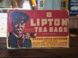 画像1: Vintage Box Lipton Tea Bags (J025) (1)