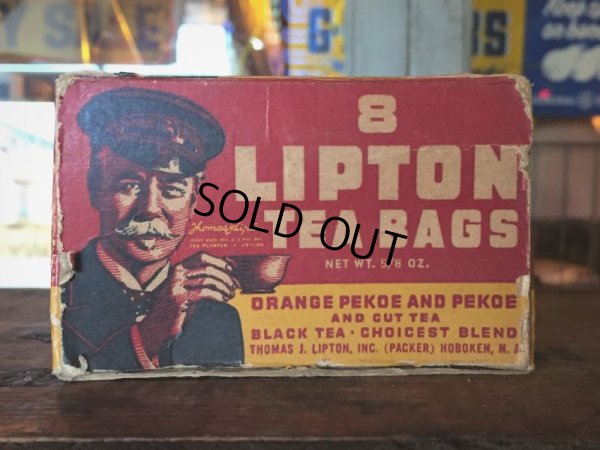 画像1: Vintage Box Lipton Tea Bags (J025)