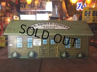 50s Vintage Marx Play Set US Armed Forces Training Center (J029)