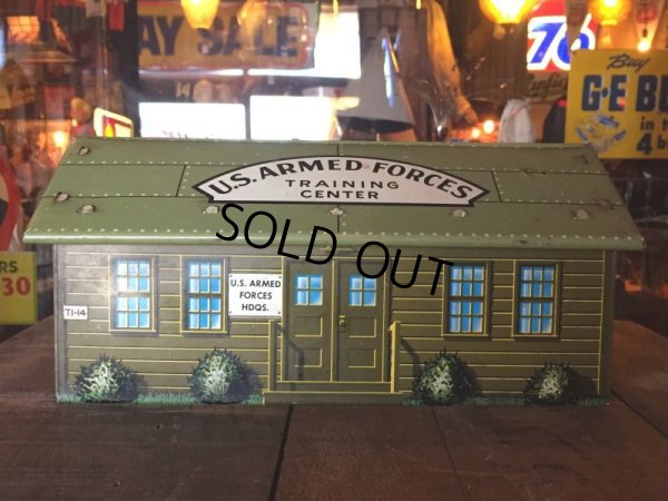 画像1: 50s Vintage Marx Play Set US Armed Forces Training Center (J029)