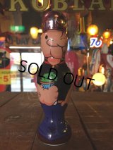 Vintage Popeye Plastic　Bottle (J029)