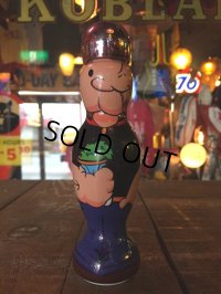 Vintage Popeye Plastic　Bottle (J029)