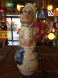 画像1: Vintage Popeye Plastic Doll Bowling Pin (J030) (1)