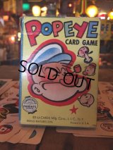 Vintage Popeye Card Game (J034)