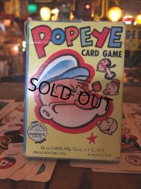 Vintage Popeye Card Game (J034)