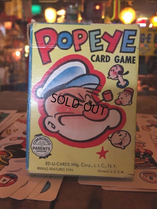 画像1: Vintage Popeye Card Game (J034)