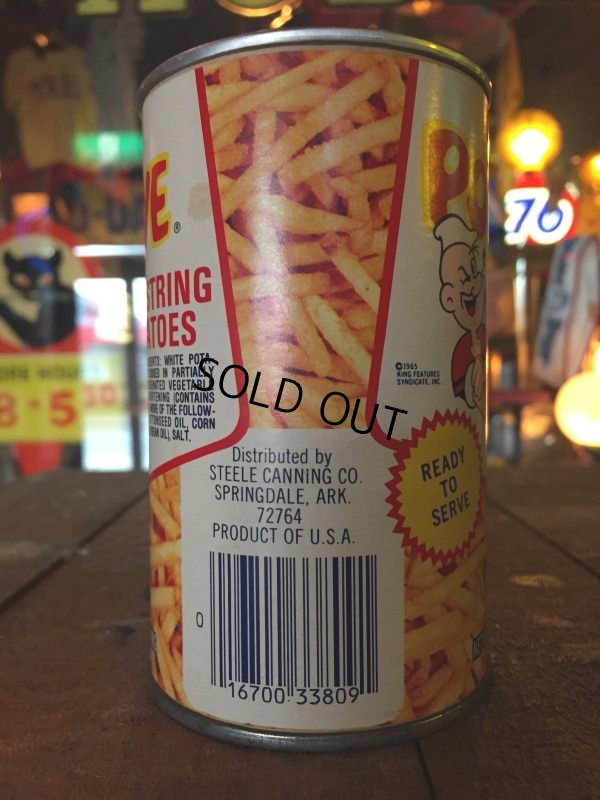画像4: Vintage Popeye Potato Stick Can (J028)