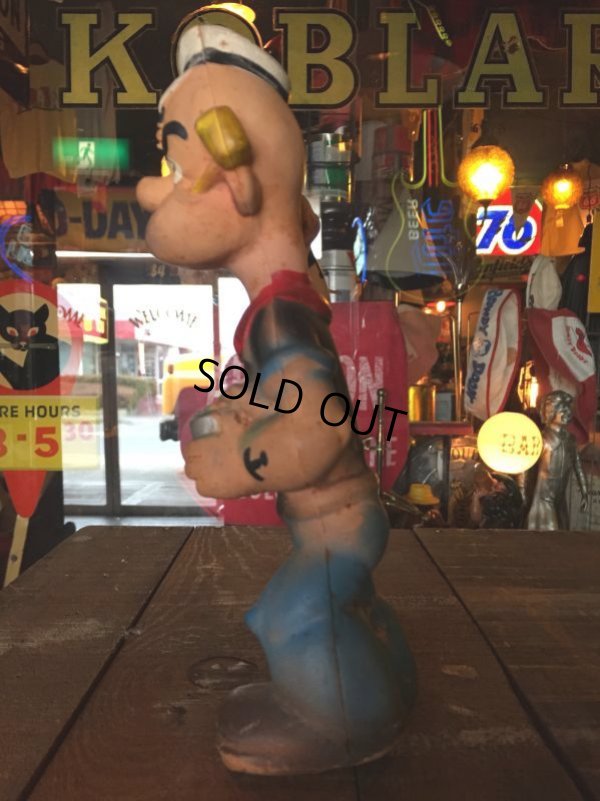 画像2: 50s Vintage Popeye Squeeze Doll (J033)