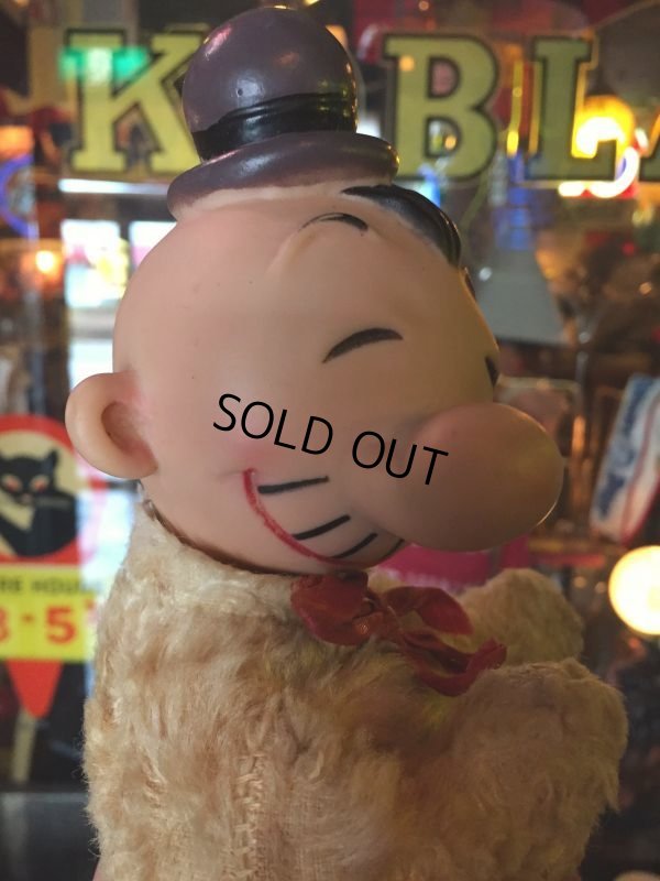 画像8: 60s Vintage Gund Popeye Wimpy Rubber face Doll (J032)
