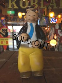 70s Vintage Popeye Wimpy Viniyl Doll (J031)