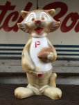 画像1: 50s Vinatge Princeton University Priceton Tiger Rubber Doll (J038) (1)